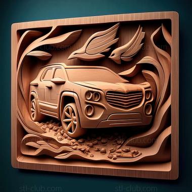 3D мадэль Pontiac Torrent (STL)